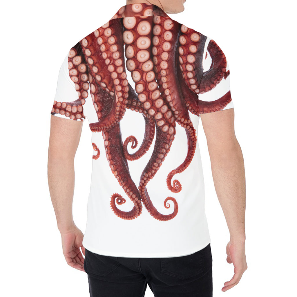 Octopus Tentacles Print Men's Shirt