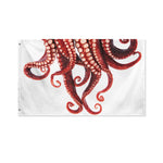 Octopus Tentacles Print Polyester Flag