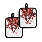 Octopus Tentacles Print Pot Holders