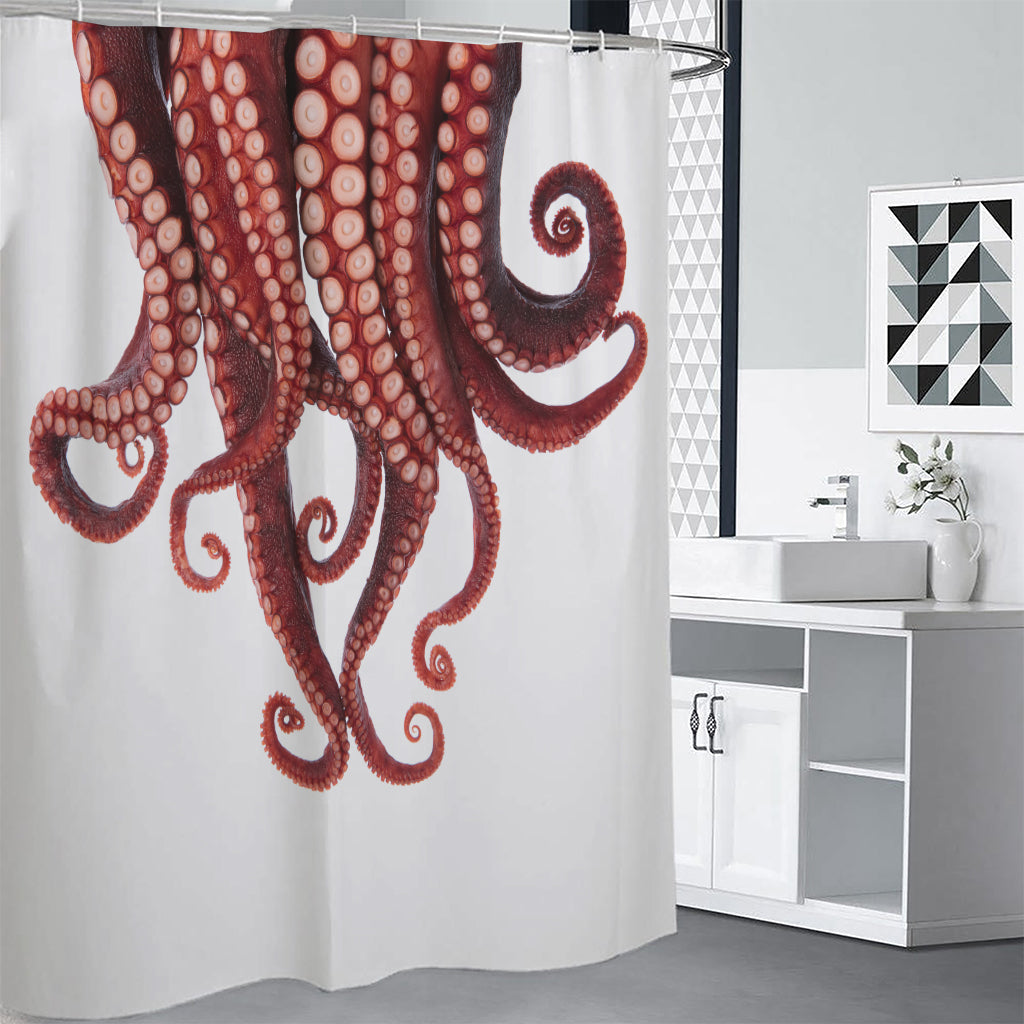 Octopus Tentacles Print Premium Shower Curtain