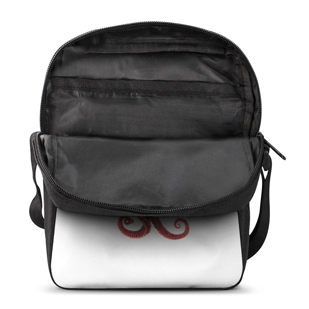 Octopus Tentacles Print Rectangular Crossbody Bag