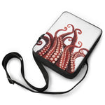 Octopus Tentacles Print Rectangular Crossbody Bag
