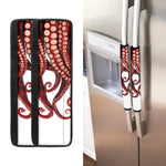 Octopus Tentacles Print Refrigerator Handle Covers