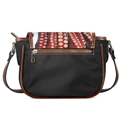 Octopus Tentacles Print Saddle Bag