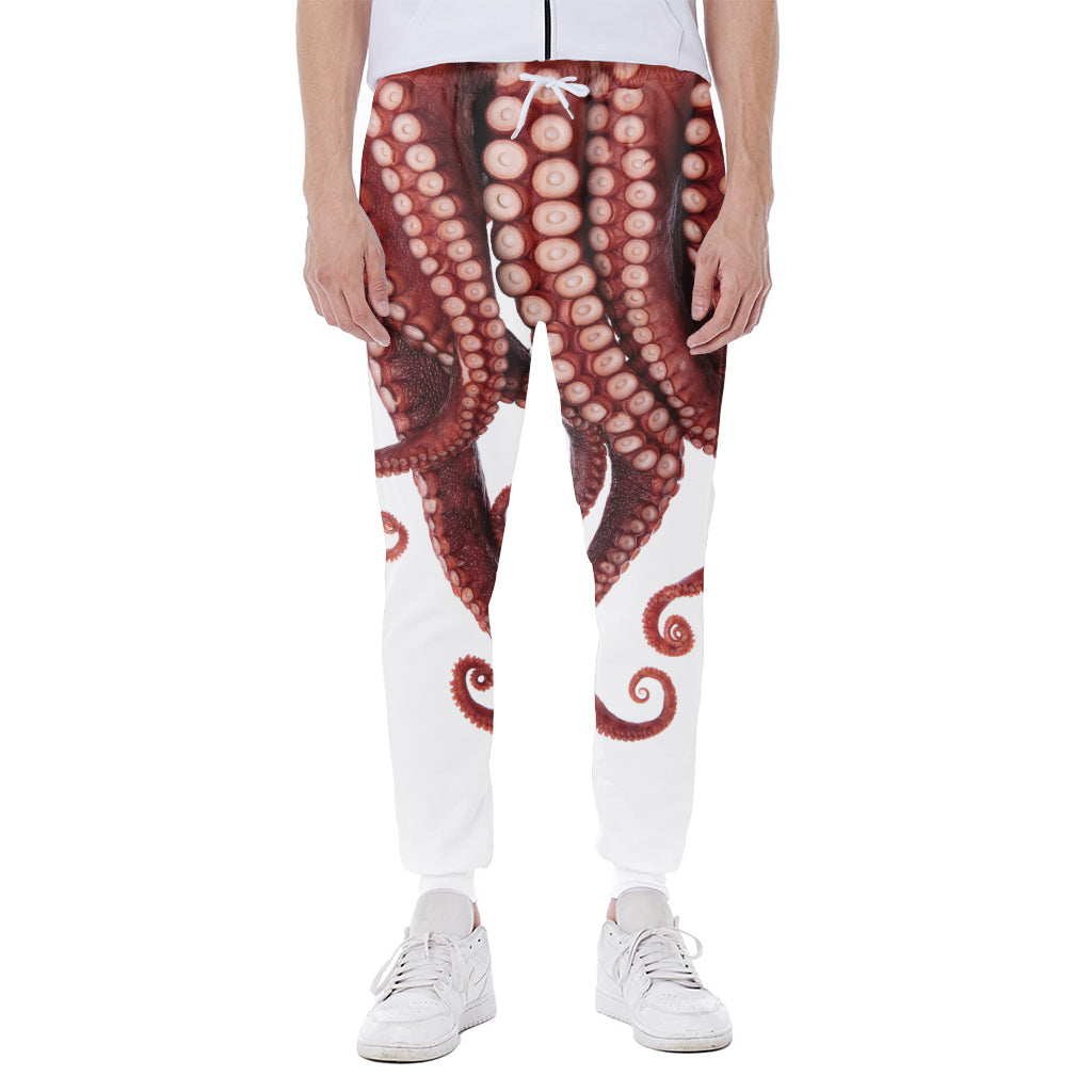 Octopus Tentacles Print Scuba Joggers
