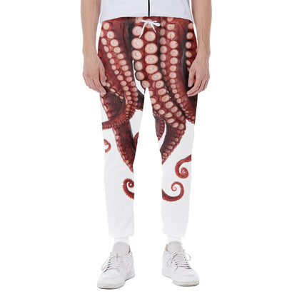 Octopus Tentacles Print Scuba Joggers