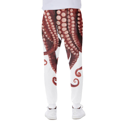 Octopus Tentacles Print Scuba Joggers