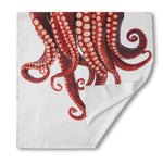 Octopus Tentacles Print Silk Bandana