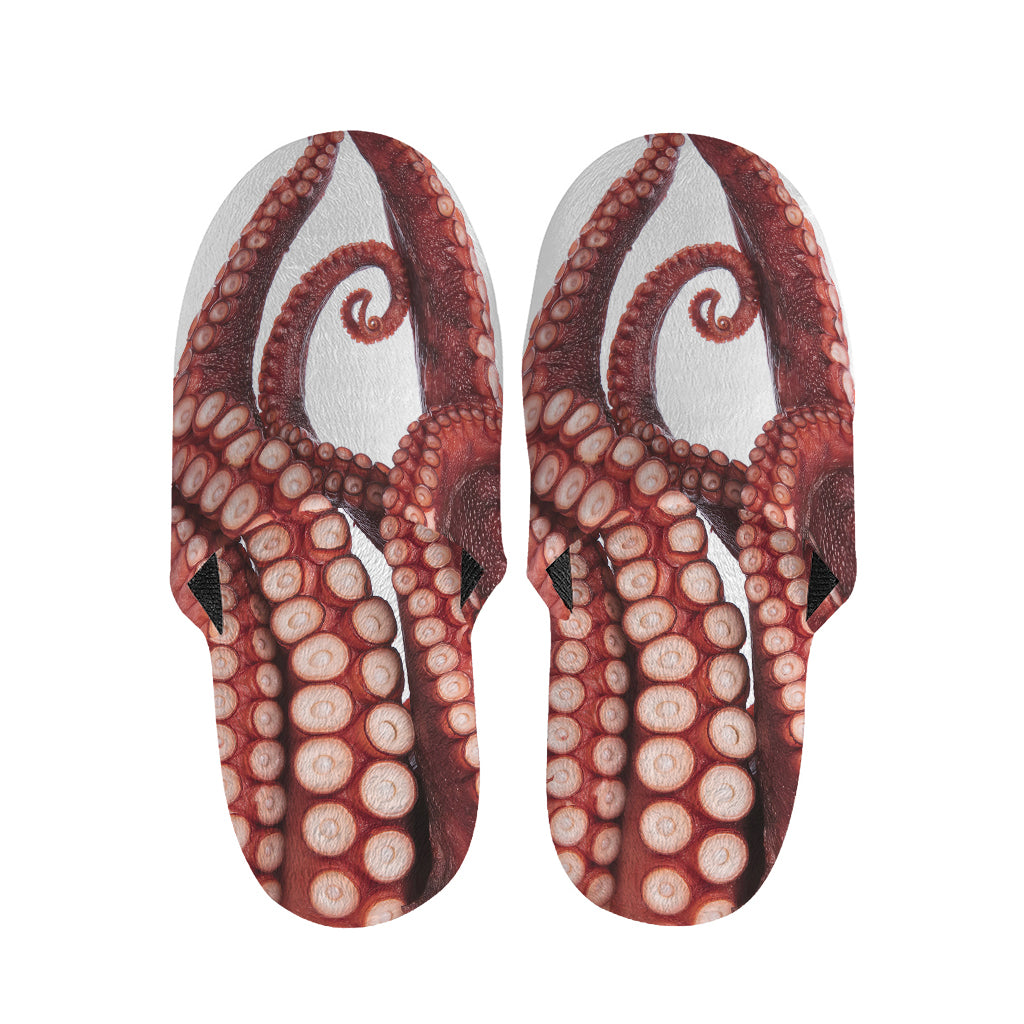 Octopus Tentacles Print Slippers