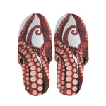 Octopus Tentacles Print Slippers