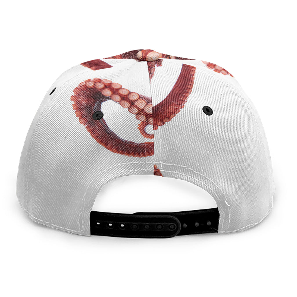 Octopus Tentacles Print Snapback Cap