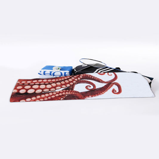 Octopus Tentacles Print Sports Towel