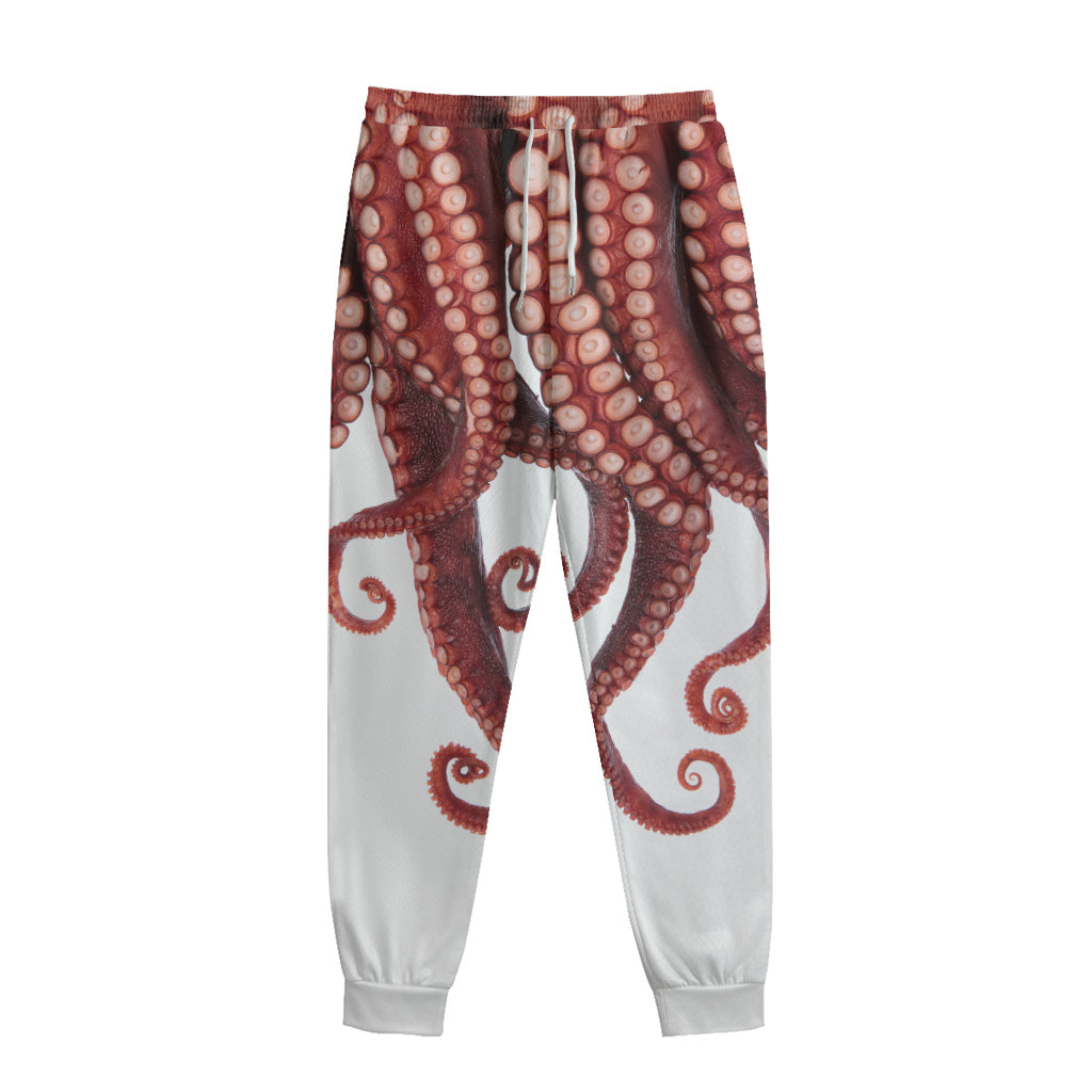 Octopus Tentacles Print Sweatpants