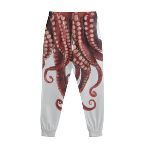 Octopus Tentacles Print Sweatpants