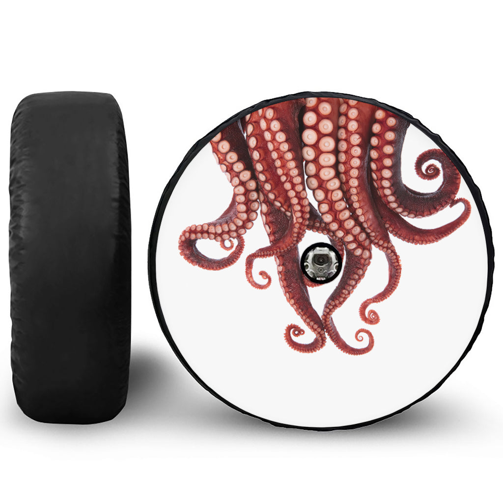 Octopus Tentacles Print Tire Cover With Camera Hole