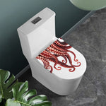Octopus Tentacles Print Toilet Lid Cover