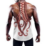 Octopus Tentacles Print Training Tank Top