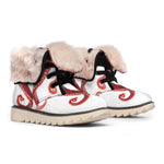 Octopus Tentacles Print Winter Boots