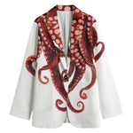 Octopus Tentacles Print Women's Blazer