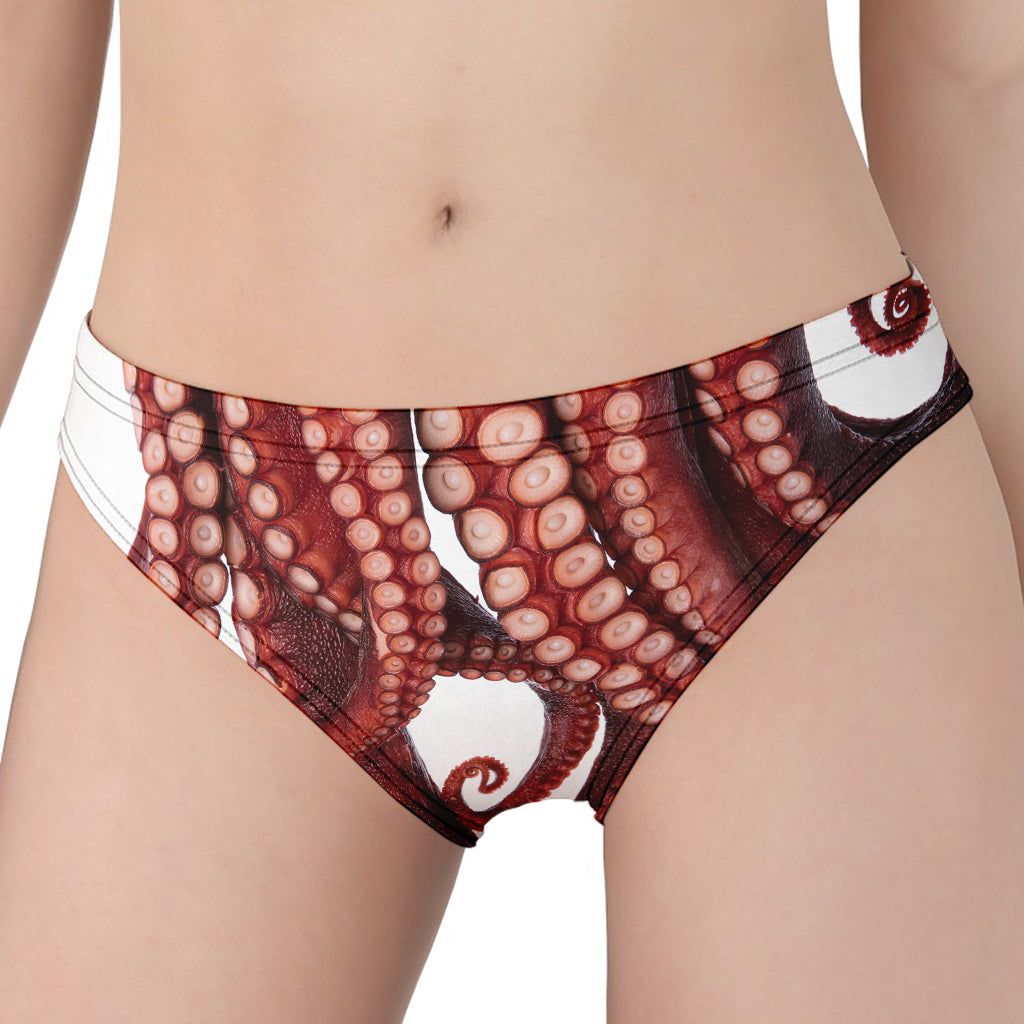 Octopus Tentacles Print Women's Panties