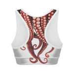 Octopus Tentacles Print Women's Sports Bra