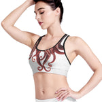 Octopus Tentacles Print Women's Sports Bra