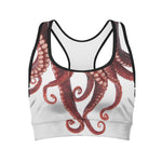Octopus Tentacles Print Women's Sports Bra