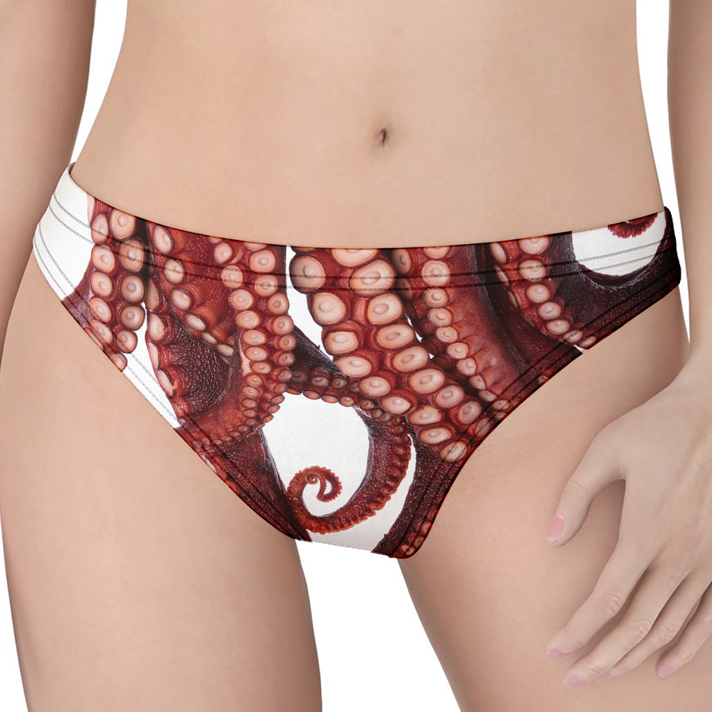 Octopus Tentacles Print Women's Thong