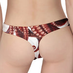 Octopus Tentacles Print Women's Thong