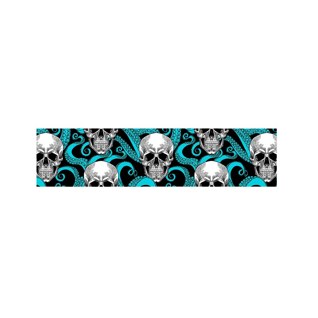 Octopus Tentacles Skull Pattern Print Bed Runner