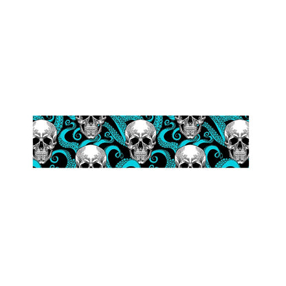 Octopus Tentacles Skull Pattern Print Bed Runner
