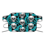 Octopus Tentacles Skull Pattern Print Car Windshield Snow Cover