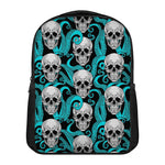 Octopus Tentacles Skull Pattern Print Casual Backpack