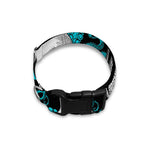Octopus Tentacles Skull Pattern Print Dog Collar
