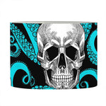 Octopus Tentacles Skull Pattern Print Drum Lamp Shade