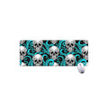 Octopus Tentacles Skull Pattern Print Extended Mouse Pad