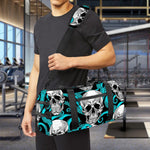 Octopus Tentacles Skull Pattern Print Gym Bag
