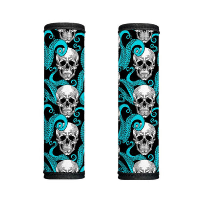 Octopus Tentacles Skull Pattern Print Handle Covers