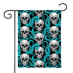 Octopus Tentacles Skull Pattern Print House Flag