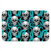 Octopus Tentacles Skull Pattern Print Indoor Door Mat