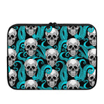 Octopus Tentacles Skull Pattern Print Laptop Sleeve