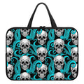 Octopus Tentacles Skull Pattern Print Laptop Sleeve With Handle