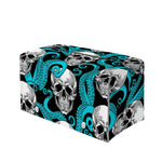 Octopus Tentacles Skull Pattern Print Leather Tissue Box Cover