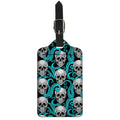 Octopus Tentacles Skull Pattern Print Luggage Tag