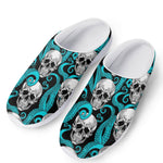 Octopus Tentacles Skull Pattern Print Mesh Casual Shoes