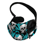 Octopus Tentacles Skull Pattern Print Pet Sling Carrier
