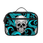 Octopus Tentacles Skull Pattern Print Portable Lunch Bag