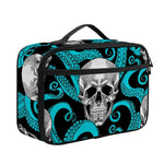 Octopus Tentacles Skull Pattern Print Portable Lunch Bag