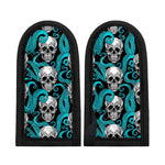 Octopus Tentacles Skull Pattern Print Skillet Handle Cover
