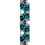 Octopus Tentacles Skull Pattern Print Table Runner